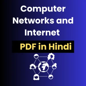 Computer Networks and Internet PDF in Hindi